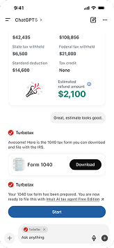 Continue in TurboTax: Review and file securely
